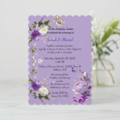 結婚式招待状カード詳細 招待状 (スタンド正面)