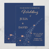 結婚式招待状カード (正面/裏面)