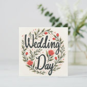 結婚式招待状カード シーズンカード (スタンド正面)