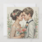 結婚式招待状カード シーズンカード (裏面)