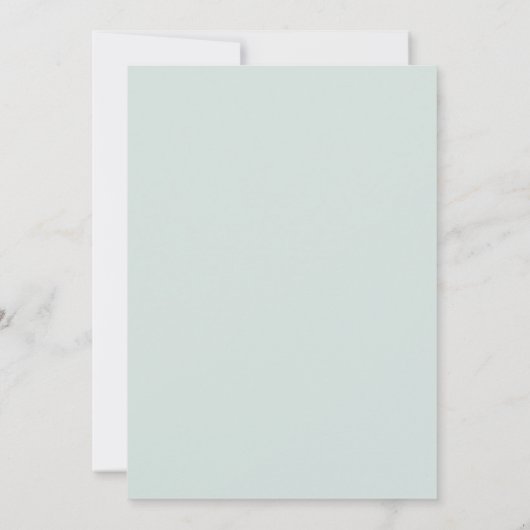 結婚式招待状カード セーブザデート (裏面)