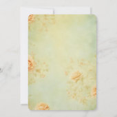 結婚式招待状カード 招待状 (裏面)