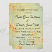 結婚式招待状カード 招待状 (正面/裏面)