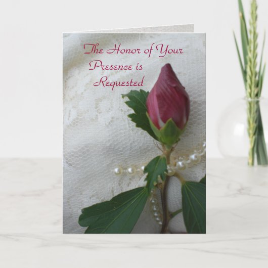 結婚式招待状カード 招待状 (正面)