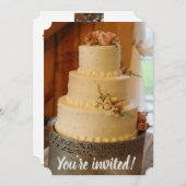 結婚式招待状カード 招待状 (正面/裏面)