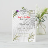 結婚式招待状カード 招待状 (スタンド正面)