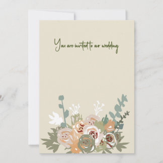結婚式招待状カード 招待状