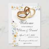 結婚式招待状カード 招待状 (正面)