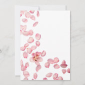 結婚式招待状カード 招待状 (裏面)