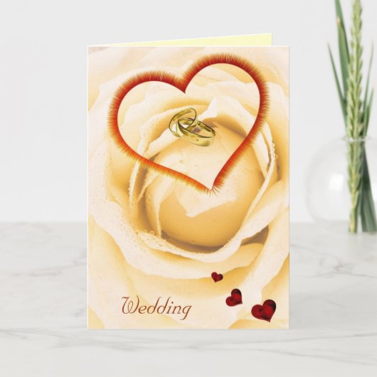 結婚式招待状カード 招待状 (正面)