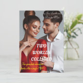 結婚式招待状カード 招待状 (スタンド正面)