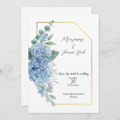 結婚式招待状カード 招待状 (正面/裏面)