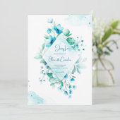 結婚式招待状カード 招待状 (スタンド正面)