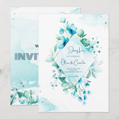 結婚式招待状カード 招待状 (正面/裏面)