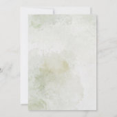 結婚式招待状カード 招待状 (裏面)