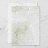 結婚式招待状カード 招待状 (裏面)