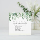 結婚式招待状カード 案内状 (スタンド正面)