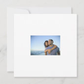 結婚式招待状カード 案内状 (裏面)