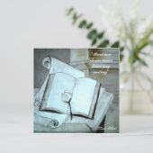 結婚式招待状クラシックデザイン 招待状 (スタンド正面)