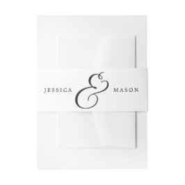 結婚式招待状クラシックベリーバンド 招待状ベリーバンド