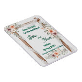 結婚式招待状シンプルの光磁石 マグネット (右側)