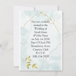 結婚式招待状シンプル 招待状