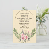 結婚式招待状シンプル 招待状 (スタンド正面)