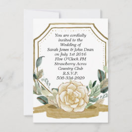 結婚式招待状シンプル 招待状