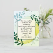 結婚式招待状シンプル 招待状 (スタンド正面)