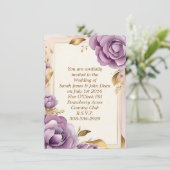 結婚式招待状シンプル 招待状 (スタンド正面)