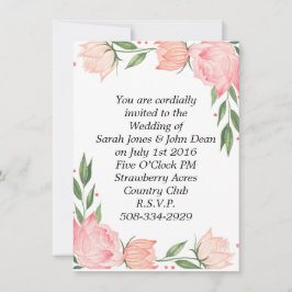 結婚式招待状シンプル 招待状