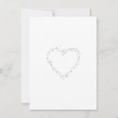 結婚式招待状シンプル 招待状 (裏面)