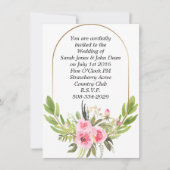 結婚式招待状シンプル 招待状 (正面)