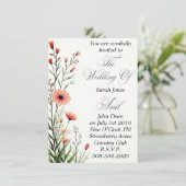 結婚式招待状シンプル 招待状 (スタンド正面)