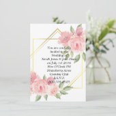 結婚式招待状シンプル 招待状 (スタンド正面)