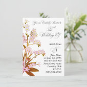 結婚式招待状シンプル 招待状 (スタンド正面)