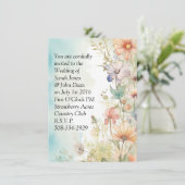 結婚式招待状シンプル 招待状 (スタンド正面)