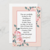 結婚式招待状シンプル 招待状 (正面/裏面)