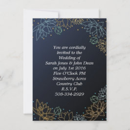 結婚式招待状シンプル 招待状