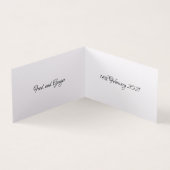 結婚式招待状スカルとポピー (内部)