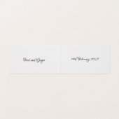 結婚式招待状スカルとポピー (内部フラット)