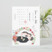 結婚式招待状セット（Save the Dateカード付き） 招待状 (スタンド正面)