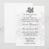 結婚式招待状テンプレート 招待状 (正面/裏面)