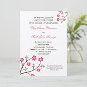 結婚式招待状テンプレート 招待状 (スタンド正面)