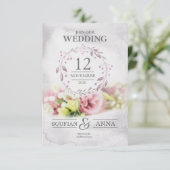 結婚式招待状テンプレート 招待状 (スタンド正面)