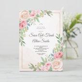 結婚式招待状テンプレート 招待状 (スタンド正面)