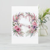 結婚式招待状デザイン 招待状 (スタンド正面)