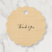 結婚式招待状ファラオン伝統オンパピルス フェイバータグ (裏面)