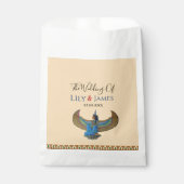 結婚式招待状ファラオン伝統オンパピルス フェイバーバッグ (正面)