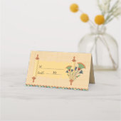 結婚式招待状ファラオン伝統オンパピルス プレイスカード (裏面)